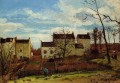 Primavera en Pontoise 1872 Camille Pissarro